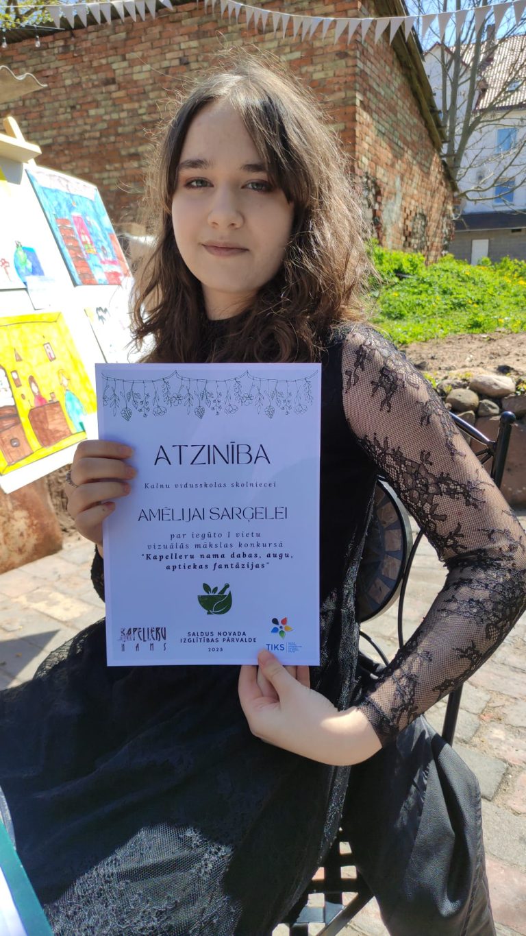 Vizuālās mākslas konkurss “Kapelleru nama dabas, augu, aptiekas fantāzijas”