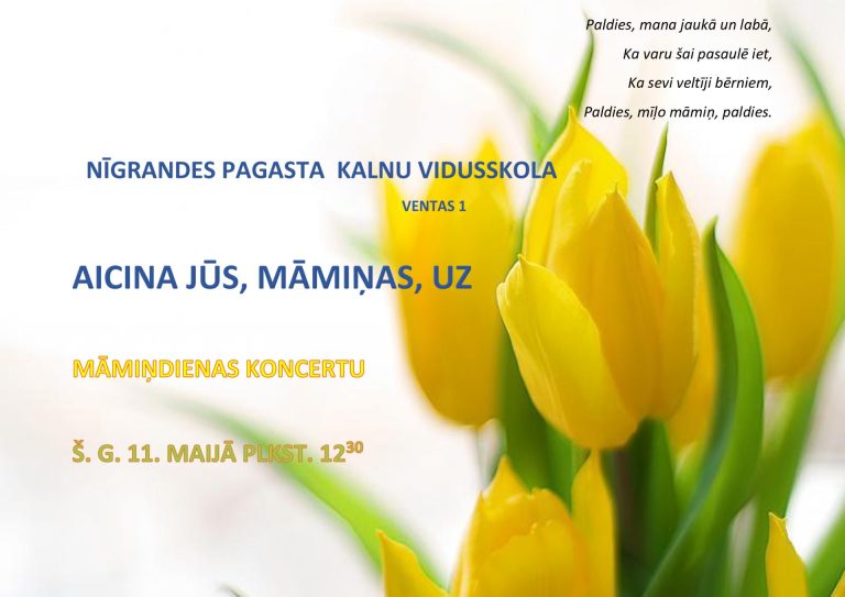 Māmiņdienas koncerts 11.05.