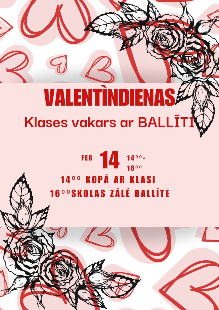 Valentīndienas ballīte!