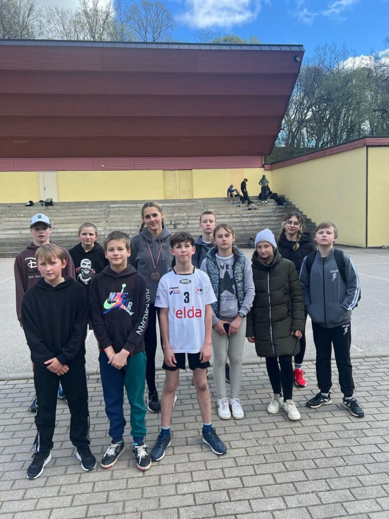 Pavasara krosa sacensības Saldū.