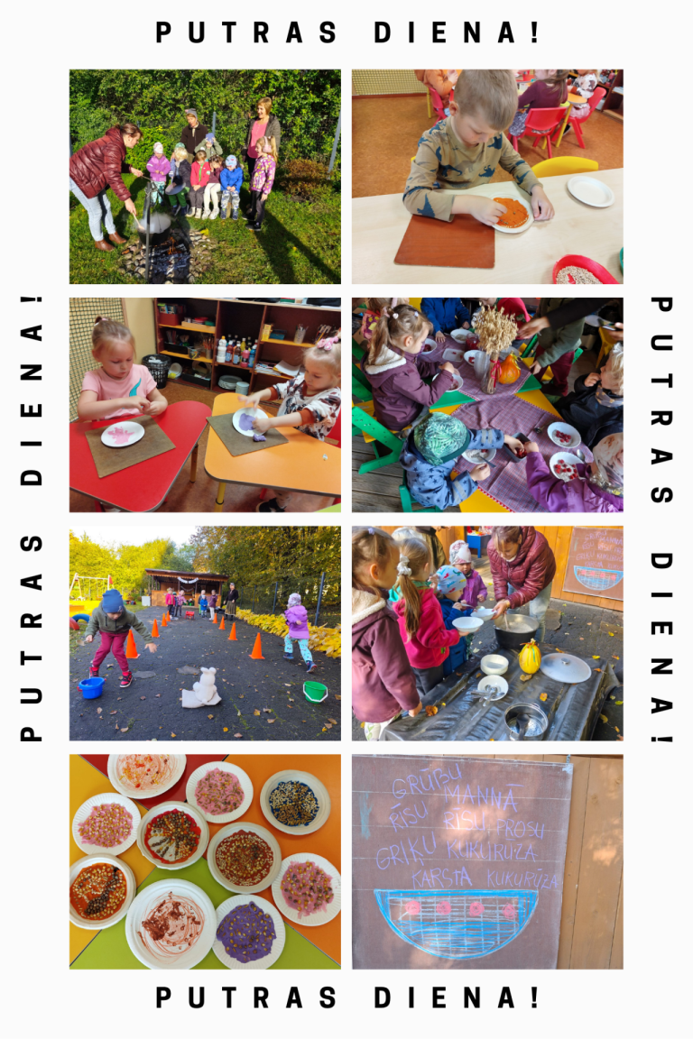  Putras diena pirmsskolā!