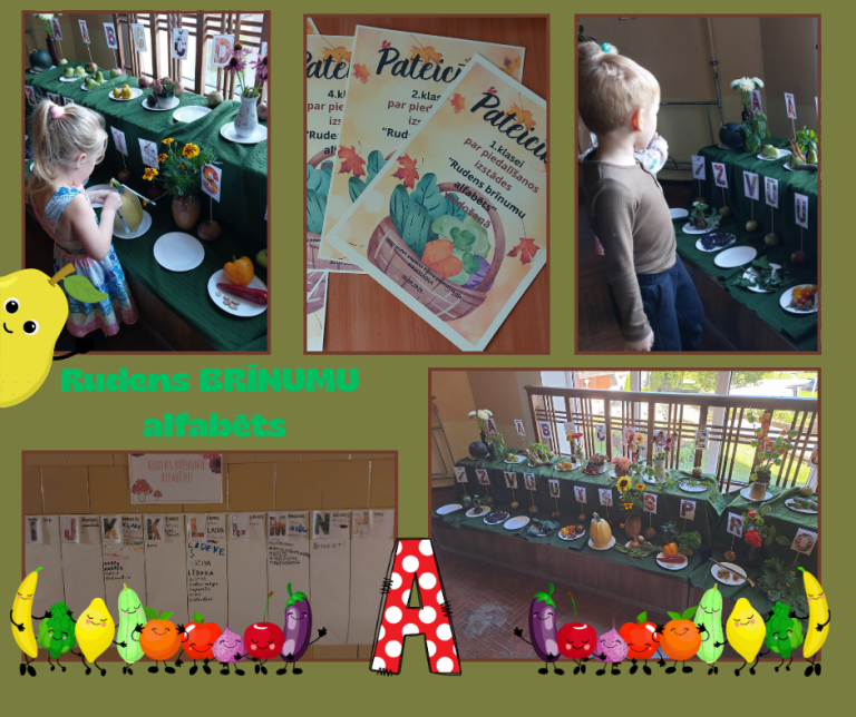 Rudens BRĪNUMU alfabēts